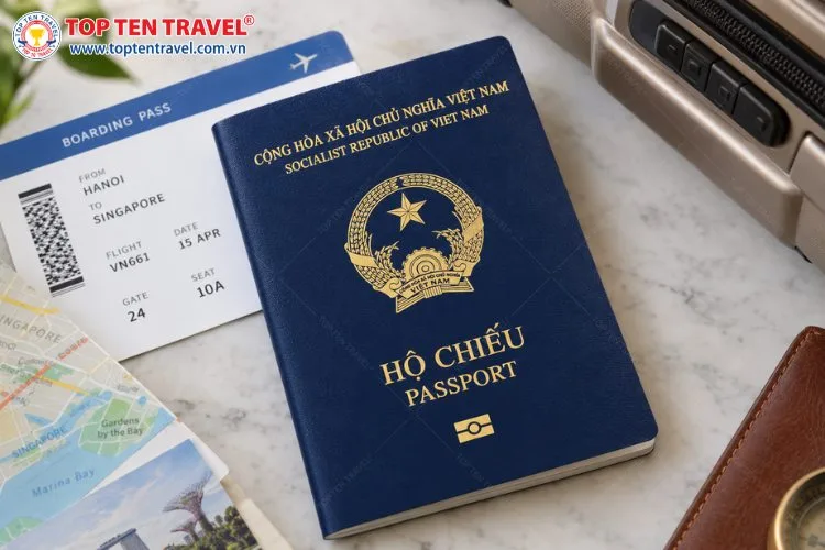 Hộ chiếu Việt Nam là một trong những giấy tờ quan trọng khi chuẩn bị hồ sơ xin visa Ai Cập