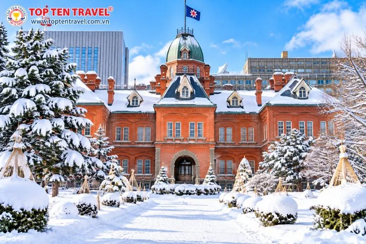 Tour Nhật Bản Hokkaido Tết: Haneda - Asahikawa - Monbetsu - Sapporo