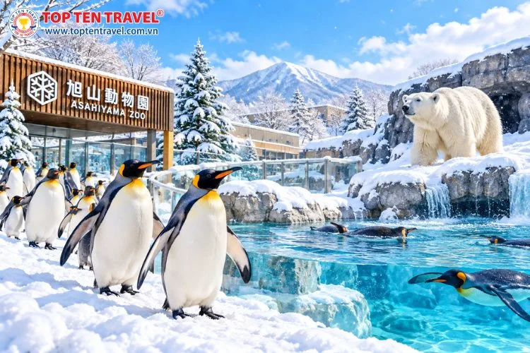 Tour Nhật Bản Hokkaido Tết: Haneda - Asahikawa - Monbetsu - Sapporo